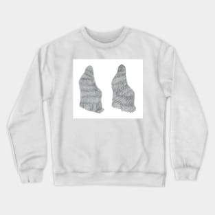 Graphite Seated Figure Pair Crewneck Sweatshirt